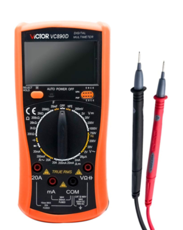 VICTOR VC890D Digital Multimeter (Only Ground Shipping)