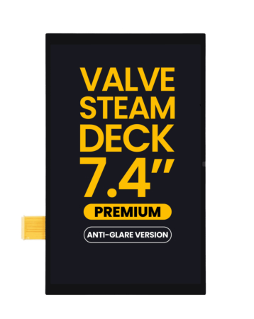 OLED Assembly without Frame for Valve Steam Deck 7.4" (2023) (Anti-Glare Version) (Premium)