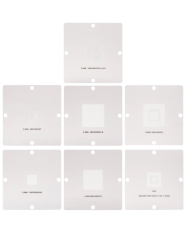 BGA Reballing Stencils For Xbox 360 (7 Piece Set)