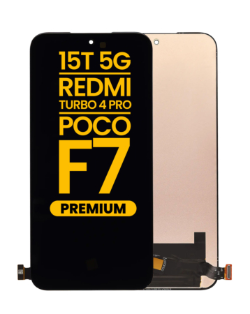 OLED Assembly without Frame for Xiaomi 15T 5G / Xiaomi Redmi Turbo 4 Pro / Xiaomi Poco F7 (Premium)