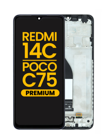 LCD Assembly with Frame for Xiaomi Redmi 14C / Poco C75 (Premium)