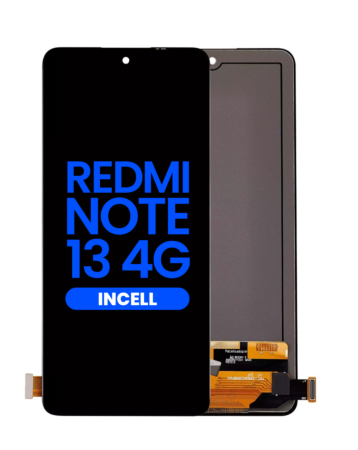 LCD Assembly without Frame for Xiaomi Redmi Note 13 4G (Aftermarket Incell)
