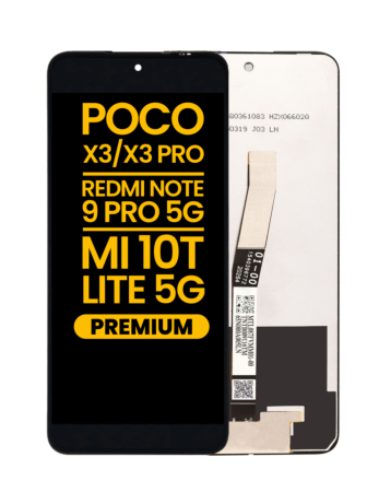 LCD Assembly without Frame for Xiaomi Redmi Poco X3 / X3 Pro / Redmi Note 9 Pro 5G / Mi 10T Lite 5G (Premium)
