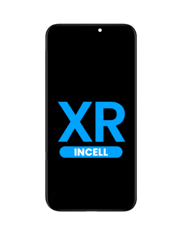 Order the LCD Assembly with Steel Plate for iPhone XR, aftermarket Incell QV6.
