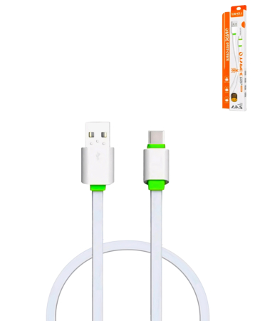 LDNIO XS073 USB A-C Charging Cable (1ft) (12W) (Only Ground Shipping)
