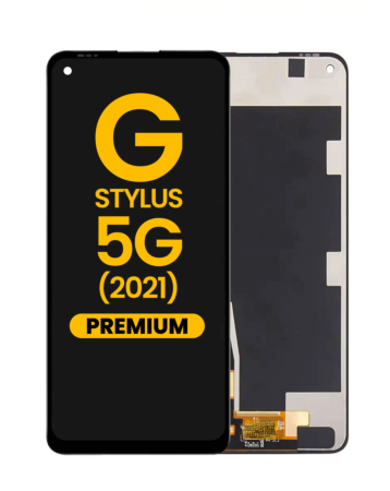 LCD Assembly without Frame for Motorola G Stylus 5G (XT2131) (BLACK) (Premium)