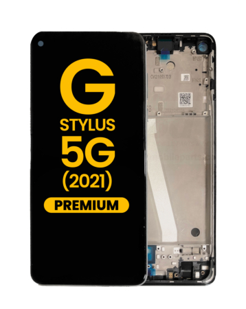 LCD Assembly with Frame for Motorola G Stylus 5G (XT2131) (Premium)