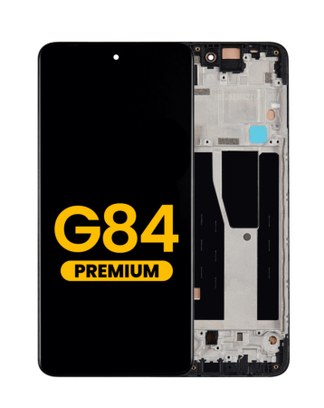 OLED Assembly with Frame for Motorola Moto G84 (XT2347 / 2023) (Premium)