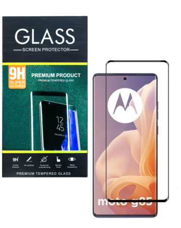 Clear Tempered Glass for Motorola Edge 50 Fusion 5G (XT2429 / 2024) / G85 (XT2427-3/2024) (Case Friendly / 3D Curved / 1 Piece)