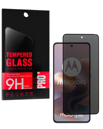 Privacy Tempered Glass for Motorola Moto G86 (XT2527 / 2025) / G86 Power 5G (XT2527 / 2025) (2.5D / 1 Piece)