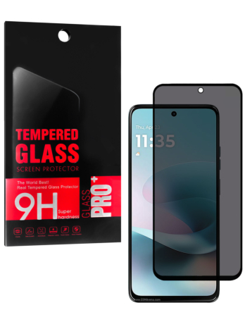Privacy Tempered Glass for Motorola Moto G67 Power 5G (XT2533 / 2025) (Case Friendly / Anti-Spy / 1 Piece)