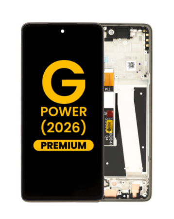 LCD Assembly with Frame for Moto G Power 5G (XT2617 / 2026) (PURE CASHMERE) (Premium)