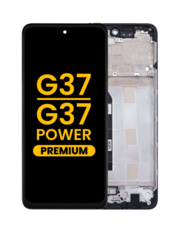LCD Assembly with Frame for Motorola Moto G37 (XT2625-4-5 / 2026) / G37 Power (XT2625-3-6 / 2026) (Premium)