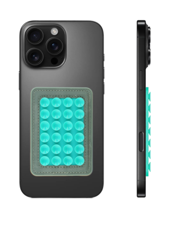 Silicone Suction Cup - TEAL (Only Ground Shipping)