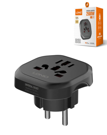LDNIO Z7 Power Strip Travel Adapter EU to US/UK/AU (Only Ground Shipping)