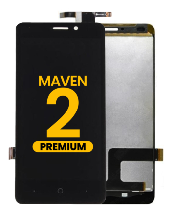 LCD Assembly without Frame for ZTE Maven 2 (Z831) (BLACK) (Premium)