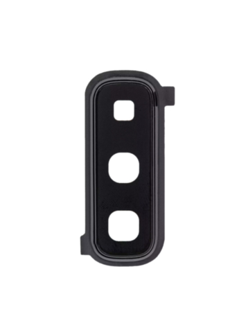 Back Camera Lens with Bezel Ring for Galaxy Z Fold 4 (BLACK)