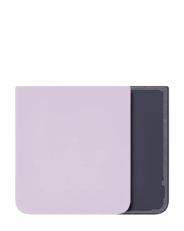 Bottom Back Cover for Galaxy Z Flip 5 F731 (NO LOGO) (LAVENDER)