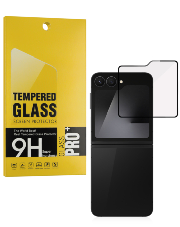 Clear Tempered Glass for Galaxy Z Flip 7 FE (2.5D / 1 Piece)