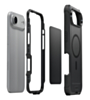 xBase Boulder MagSafe Heavy-Duty Case with Belt Clip - BLACK for iPhone Air (Only Ground Shipping)