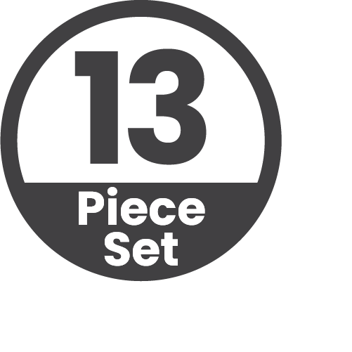 Full Set Trigger Buttons for Xbox One Elite Series 2 Controllers (BLACK) (13 Piece Set)