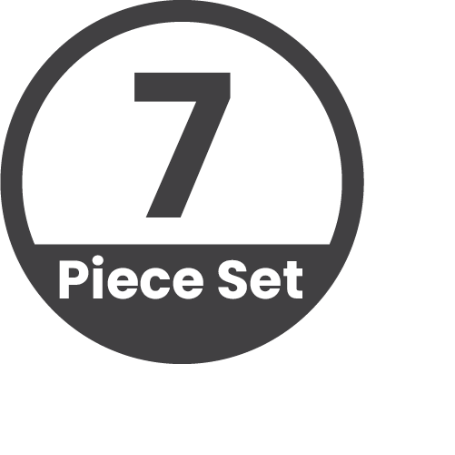 Dust Plug Set (7 Piece Set) (BLACK) for PlayStation 5